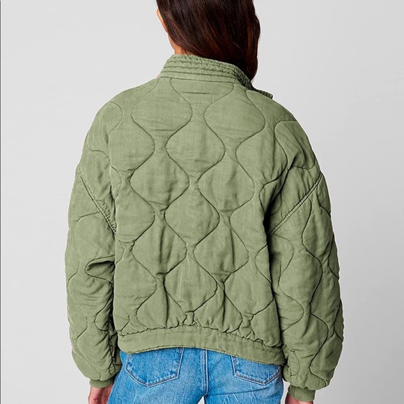 SOLD*SOLD*SOLD**NWOT*BLANK NYC Drop Shoulder Quilted TENCEL Jacket*MSRP $138 *SM - Picture 7 of 9